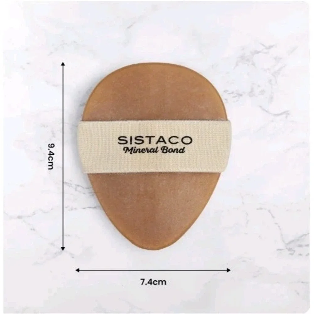 Sistaco UNRELEASED NIB French Vanilla Round Soap Sponge Large Jojoba Shea